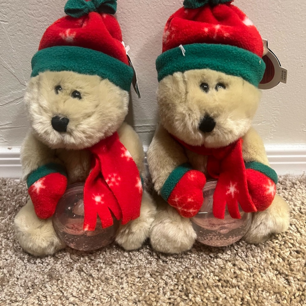 Starbucks Christmas Bear Plush